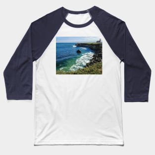 Lighthouse Point Santa Cruz California Baseball T-Shirt